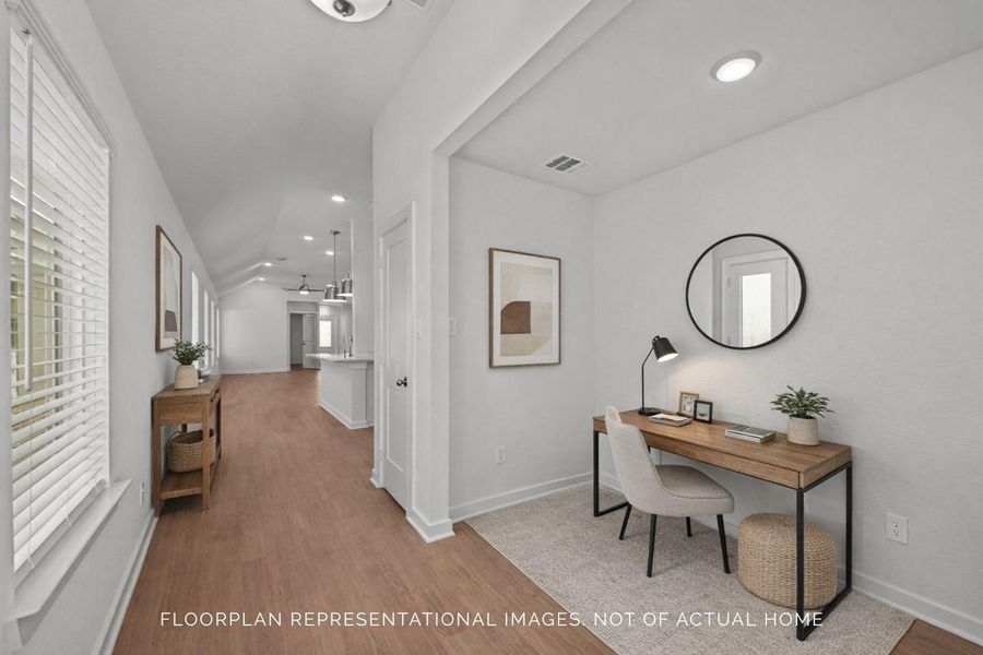 Furnished interior view inside a new home in Moran Ranch, Willis (Image 13).