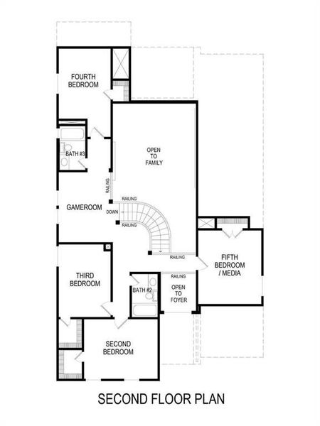 Cooper F Second Floor Plan Cooper F Second Floor Plan