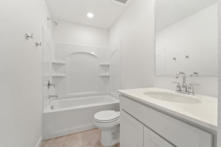 Furnished interior view inside a new home in Liberty Draw, Evans (Image 30).