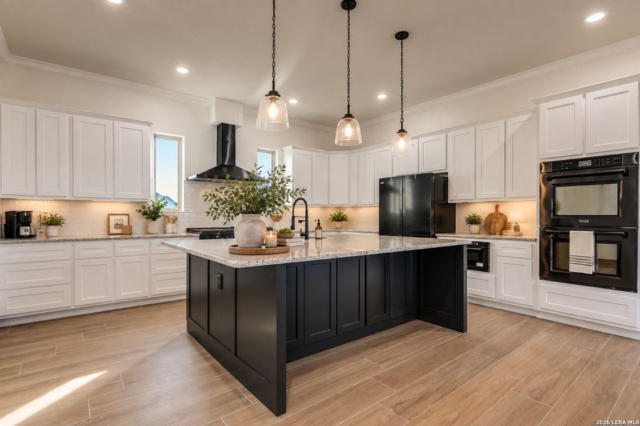 Furnished interior view inside a new home in , Castroville (Image 13).