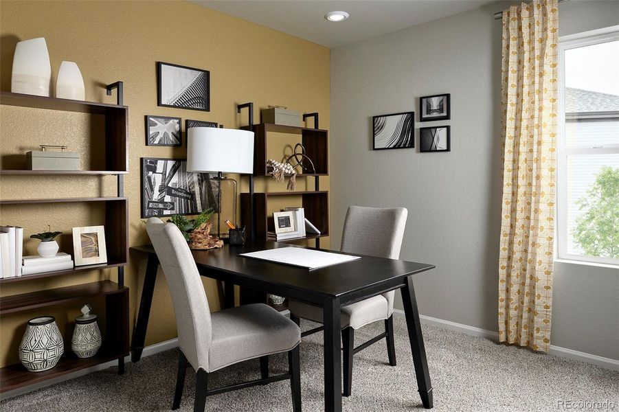 Furnished interior view inside a new home in , Aurora (Image 3).
