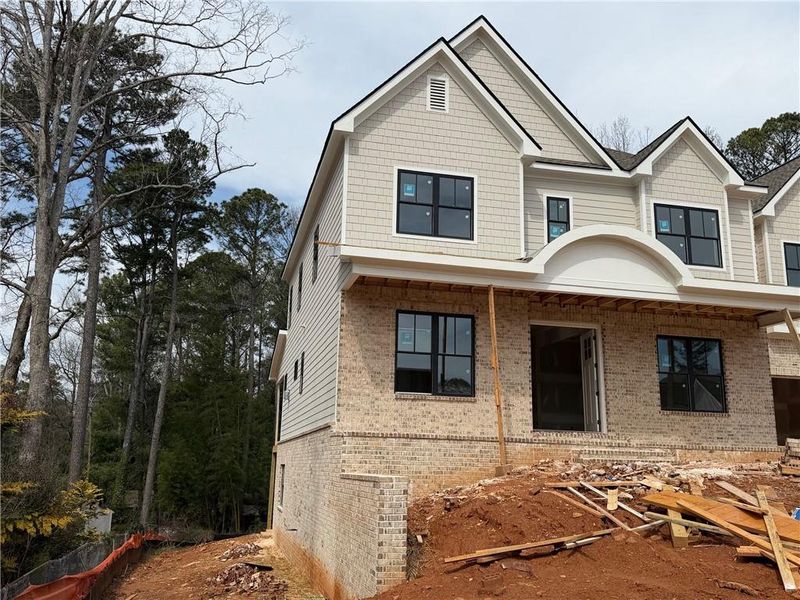 In-progress construction of a new home in , Atlanta, GA (Image 27). In-progress construction of a new home in , Atlanta, GA (Image 27).