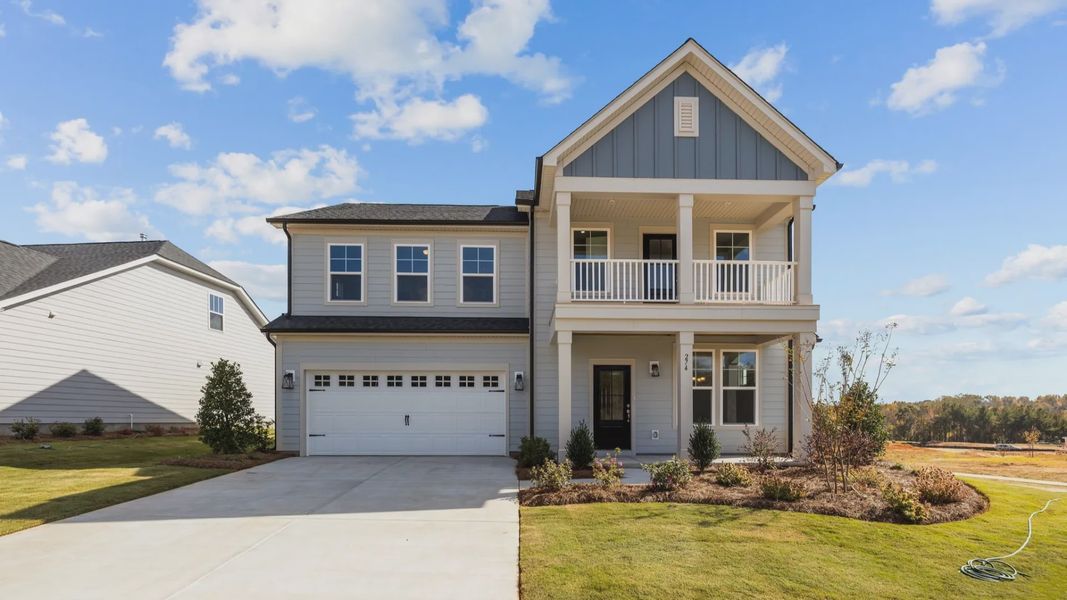 The Burton Plan by DRB Homes in McBride Indian Trail