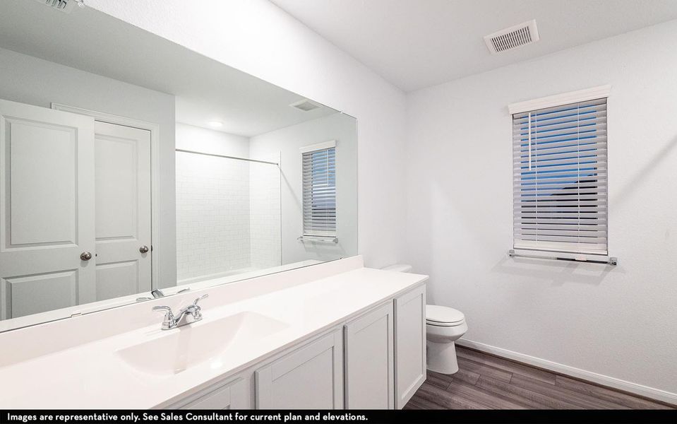 Furnished interior view inside a new home in Austin Point, Richmond (Image 2).