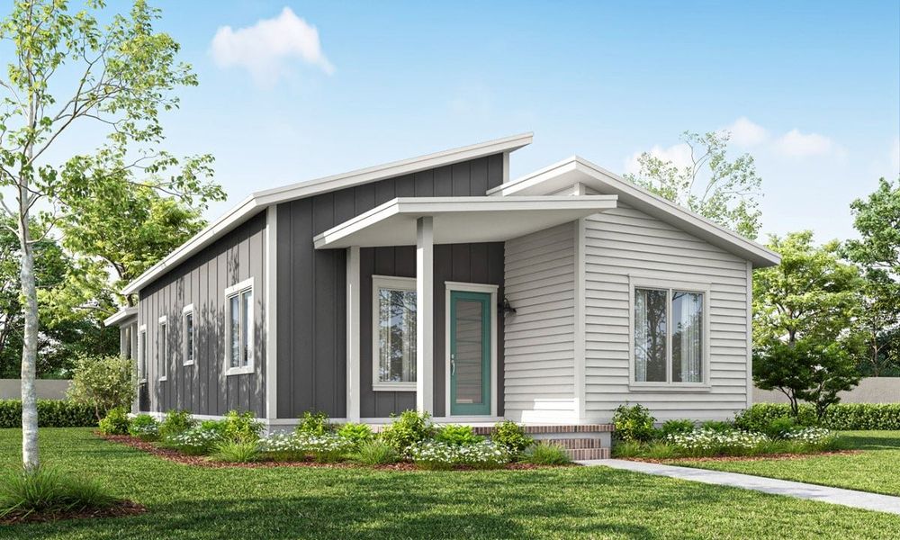 Representative exterior photo of a completed home built from the The Lincoln by New Leaf Builders in The Piedmont Collection at Midtown Nexton, Summerville, SC (Image 5). Representative exterior photo of a completed home built from the The Lincoln by New Leaf Builders in The Piedmont Collection at Midtown Nexton, Summerville, SC (Image 5).