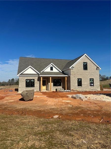 In-progress construction of a new home in , Monroe, GA (Image 2). In-progress construction of a new home in , Monroe, GA (Image 2).