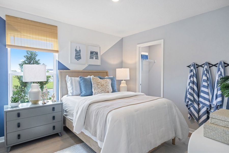 Walk-in closet at bedroom 2