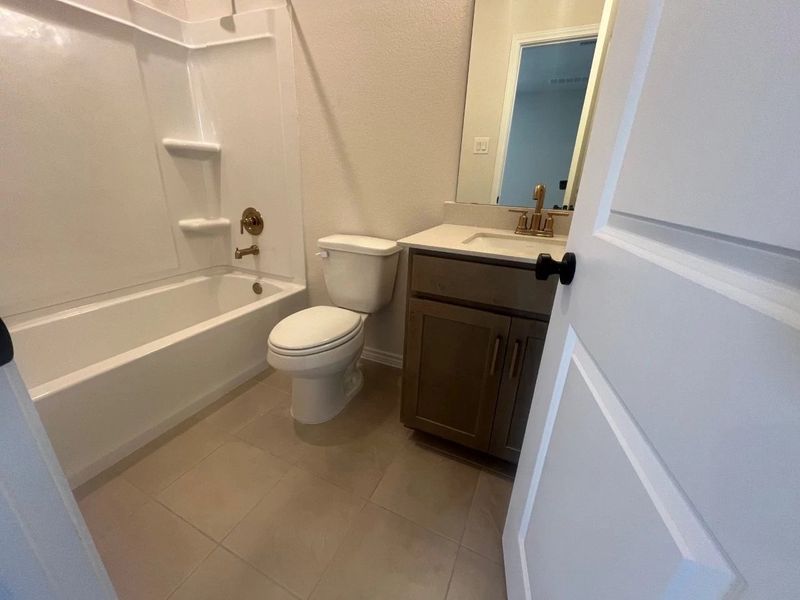 Furnished interior view inside a new home in Lariat, Liberty Hill (Image 6).