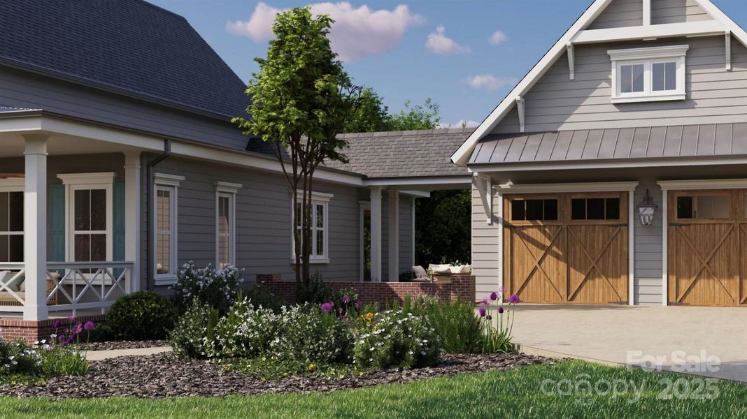 Front Exterior - Artist Rendering of Proposed Home