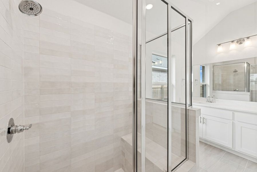Furnished interior view inside a new home in University Heights, Round Rock (Image 20).