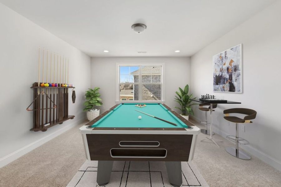 Representative furnished interior of a home built from the Cosmopolitan by Keystone Homes NC in Weybridge, Burlington (Image 61). Representative furnished interior of a home built from the Cosmopolitan by Keystone Homes NC in Weybridge, Burlington (Image 61).