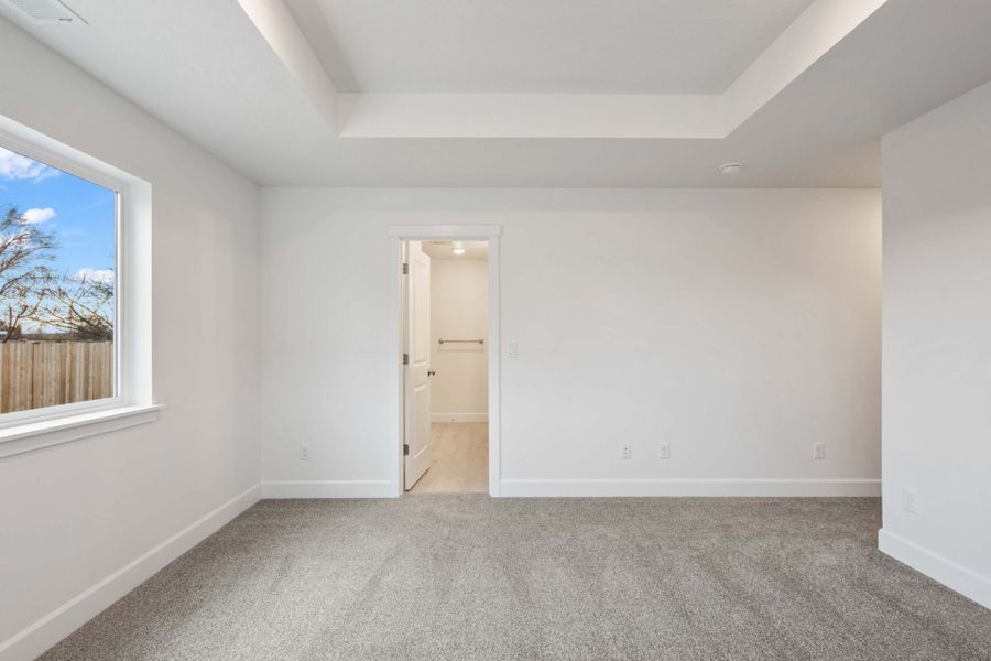 Representative unfurnished interior of a home built from the Alder by MonteVista Homes in IronHorse, Prineville (Image 7).