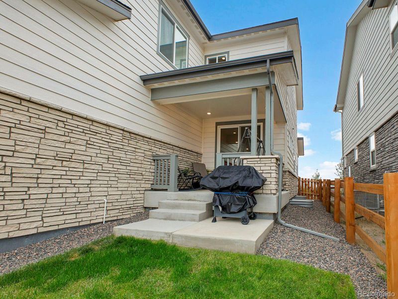 Back Patio Exterior Entry