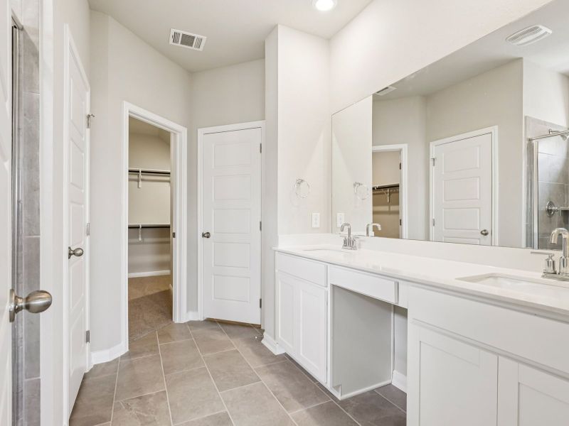 Furnished interior view inside a new home in Arcadia Ridge - Premier Series, San Antonio (Image 7).