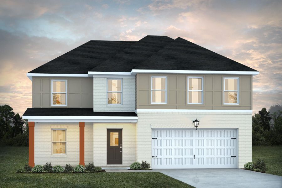 Tucker Front Porch New Home in Social Circle, GA. - Slide 4 Tucker Front Porch New Home in Social Circle, GA. - Slide 4