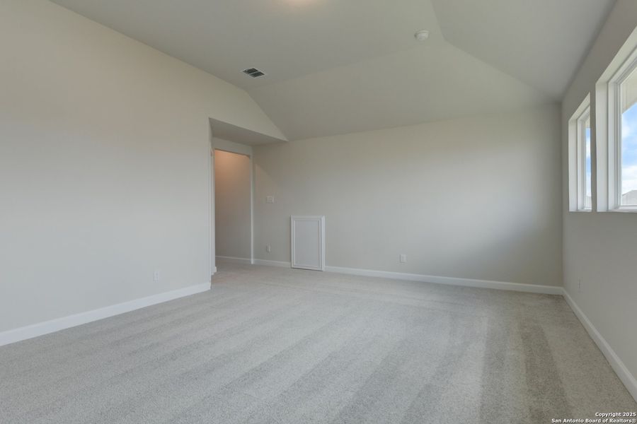 Spacious, unfurnished interior of a new home in Megan's Landing 50's, Castroville (Image 23). Spacious, unfurnished interior of a new home in Megan's Landing 50's, Castroville (Image 23).