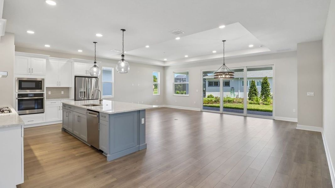 Great Room & Kitchen Great Room & Kitchen