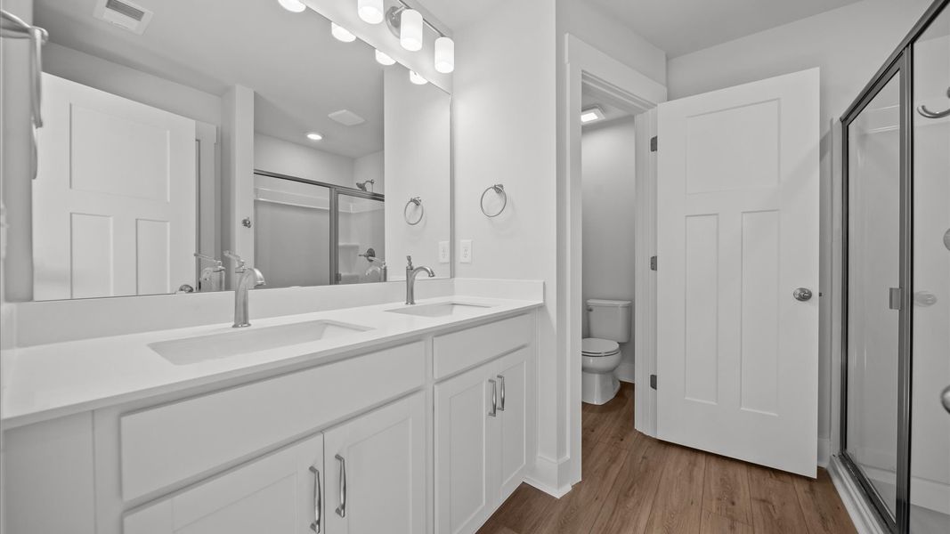 Furnished interior view inside a new home in Tyger Ridge, Moore (Image 27).