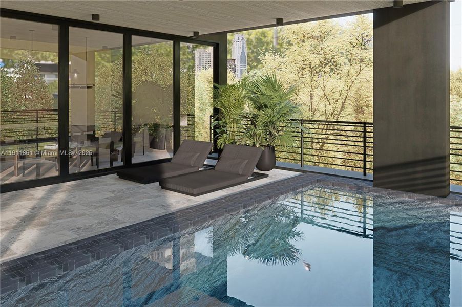 Exterior details and patio area of a home in , Miami Beach (Image 20).