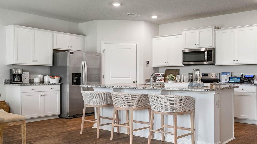 Furnished interior view inside a new home in Pineview North, Summerville (Image 15).
