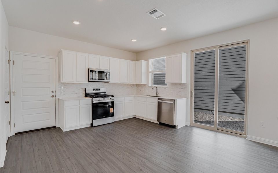 Furnished interior view inside a new home in Easton Park, Austin (Image 4).