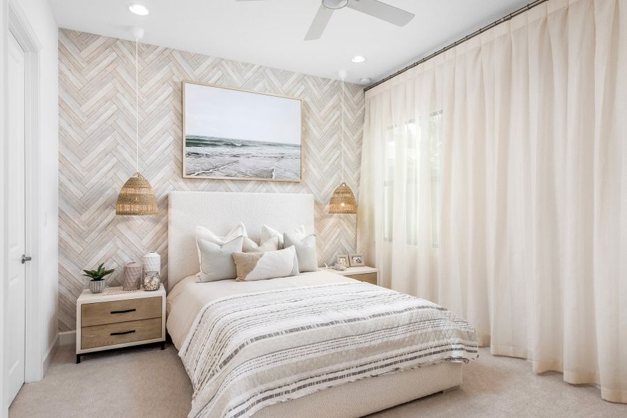 Representative furnished interior of a home built from the Venice by GL Homes in Valencia Grand (55+), Boynton Beach (Image 32).