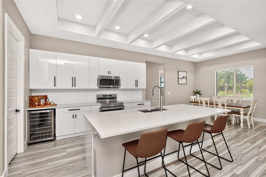 Furnished interior view inside a new home in , Rotonda West (Image 18).