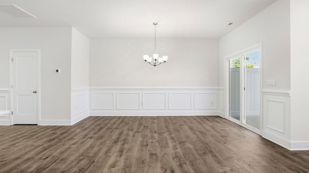 Spacious, unfurnished interior of a new home in Ken's Crossing, Moore (Image 17). Spacious, unfurnished interior of a new home in Ken's Crossing, Moore (Image 17).