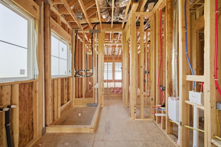 In-progress construction of a new home in , Houston, TX (Image 24).