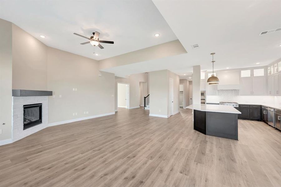 Spacious, unfurnished interior of a new home in Northshore at Lakewood Village - Classic Series, Lakewood Village (Image 19).