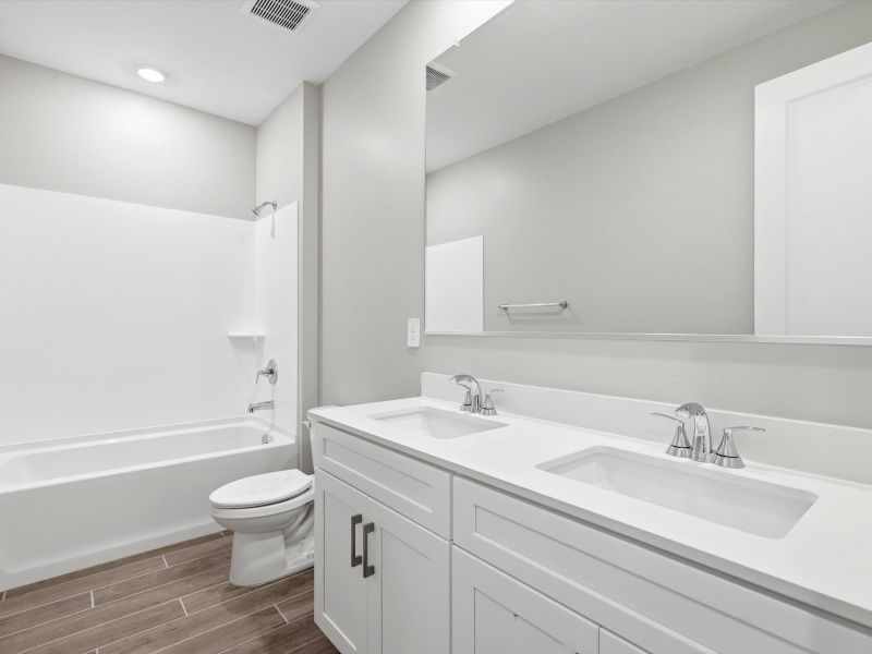 Furnished interior view inside a new home in Legacy Place, Glendale (Image 9). Furnished interior view inside a new home in Legacy Place, Glendale (Image 9).