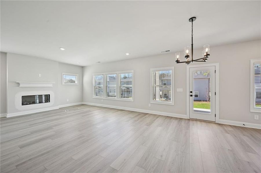 Spacious, unfurnished interior of a new home in , Braselton (Image 32).