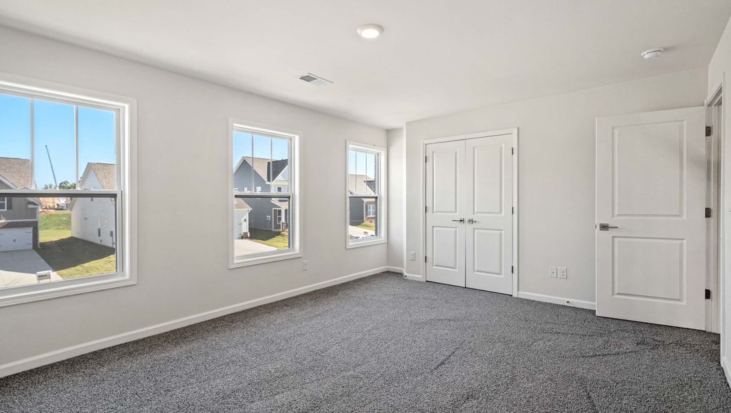 Representative unfurnished interior of a home built from the HAMPSHIRE by D.R. Horton in Seven Oaks, Greenwood (Image 25). Representative unfurnished interior of a home built from the HAMPSHIRE by D.R. Horton in Seven Oaks, Greenwood (Image 25).