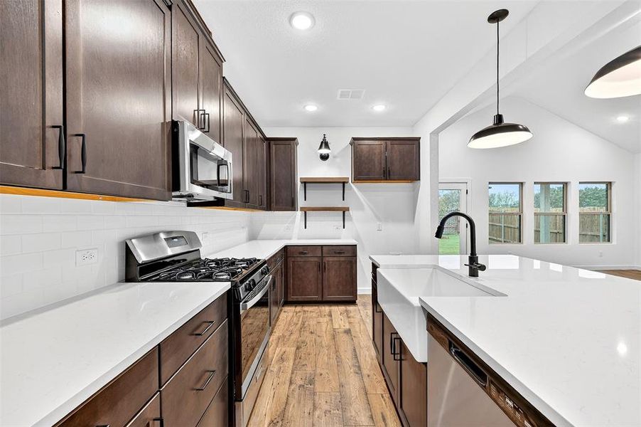 Furnished interior view inside a new home in Caldwell Lakes, Dallas (Image 14).