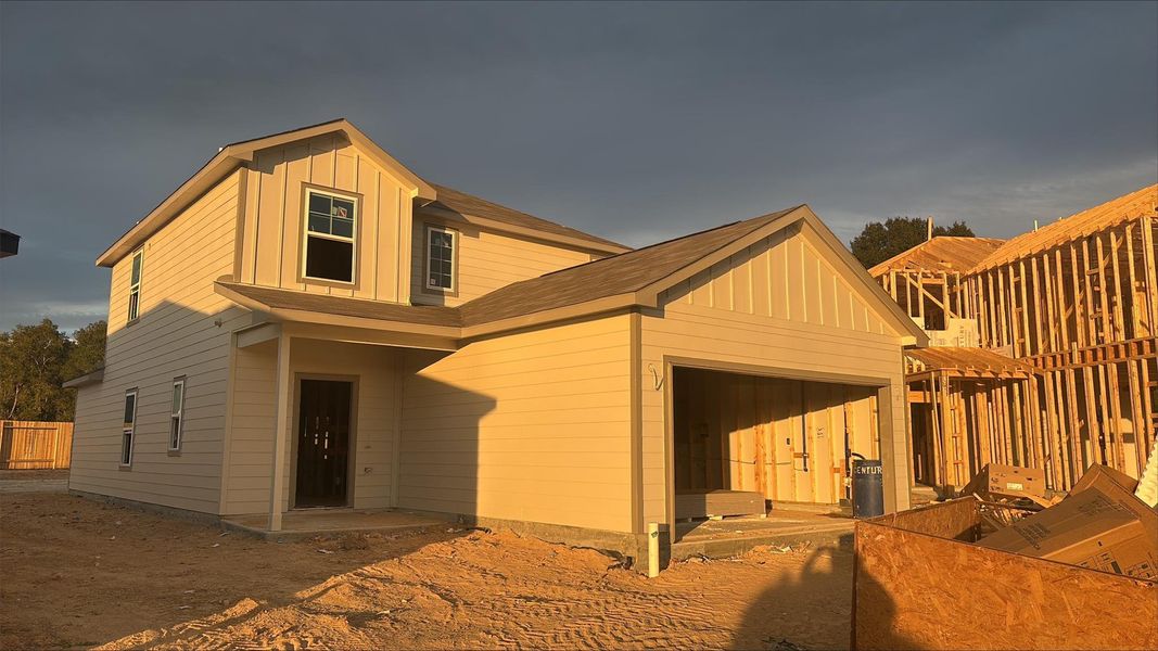 Exterior details and patio area of a home in Maple Heights, Porter (Image 2). Exterior details and patio area of a home in Maple Heights, Porter (Image 2).