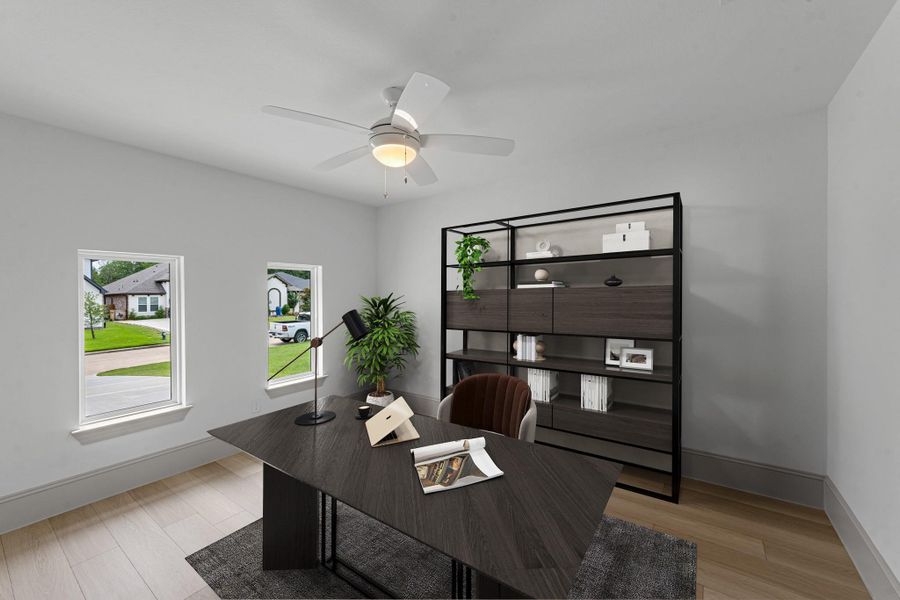 Additional view of the office/flex room. Additional view of the office/flex room.