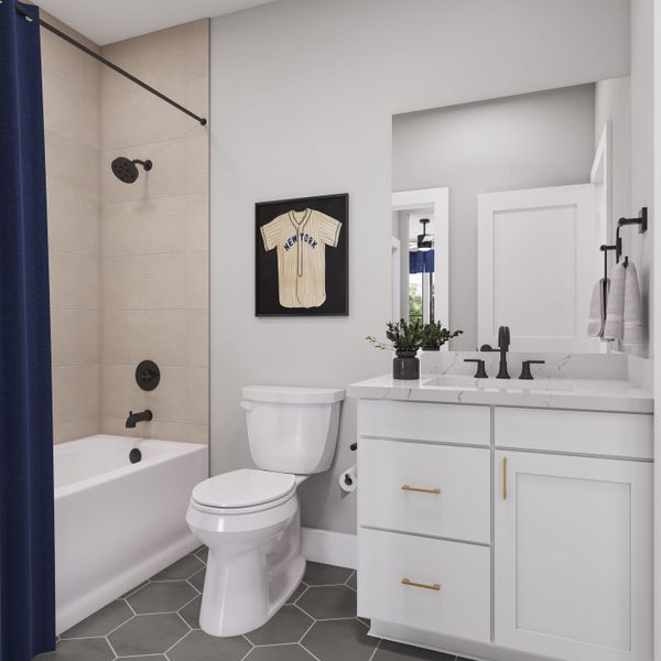 Representative furnished interior of a home built from the Woodbridge by Tri Pointe Homes in Legacy Grove, Montgomery (Image 26). Representative furnished interior of a home built from the Woodbridge by Tri Pointe Homes in Legacy Grove, Montgomery (Image 26).