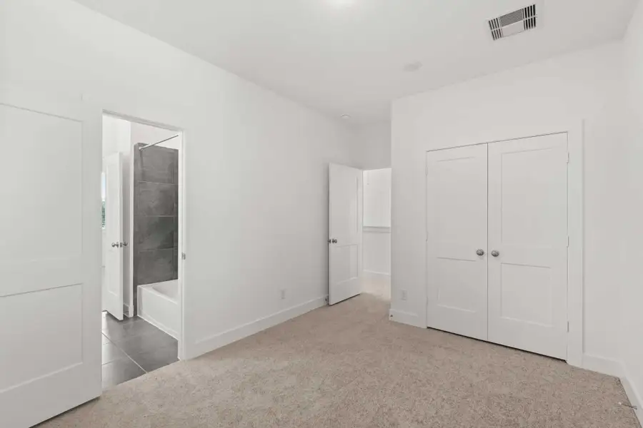 Spacious, unfurnished interior of a new home in Park Hill, Stafford (Image 44). Spacious, unfurnished interior of a new home in Park Hill, Stafford (Image 44).