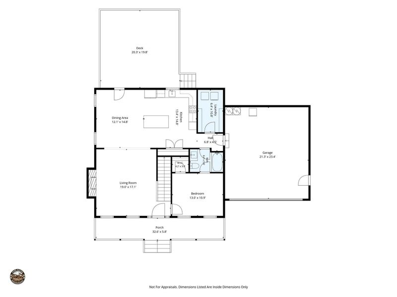 2D floor plan layout of this home in , Lincolnton, NC (Image 7). 2D floor plan layout of this home in , Lincolnton, NC (Image 7).