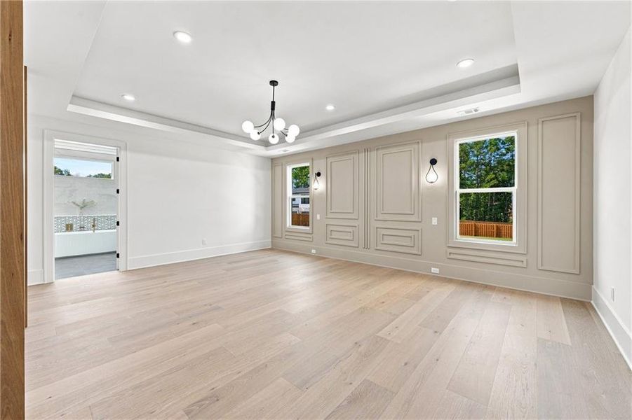 Spacious, unfurnished interior of a new home in , Buford (Image 64).