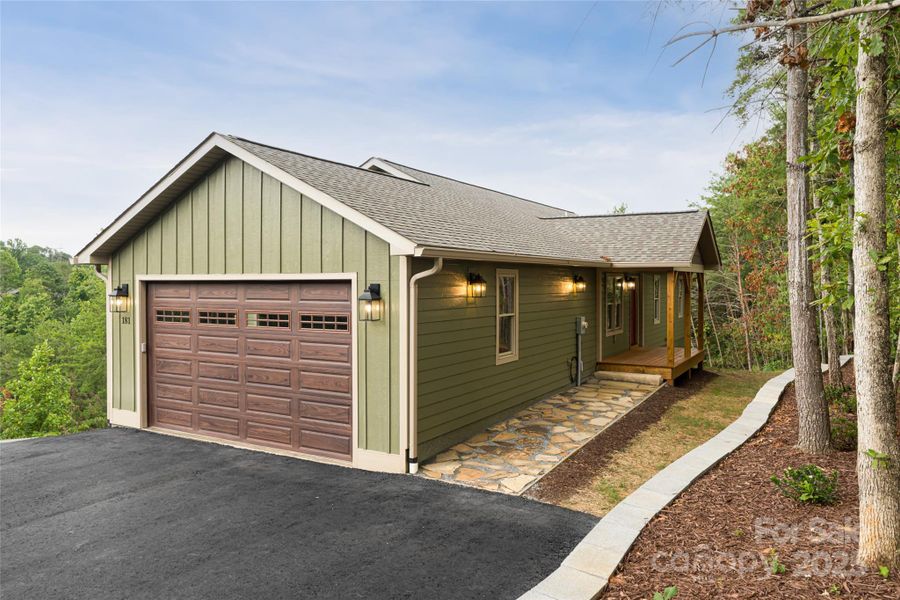 Front exterior of a new home in , Mars Hill, NC, highlighting curb appeal (Image 2).