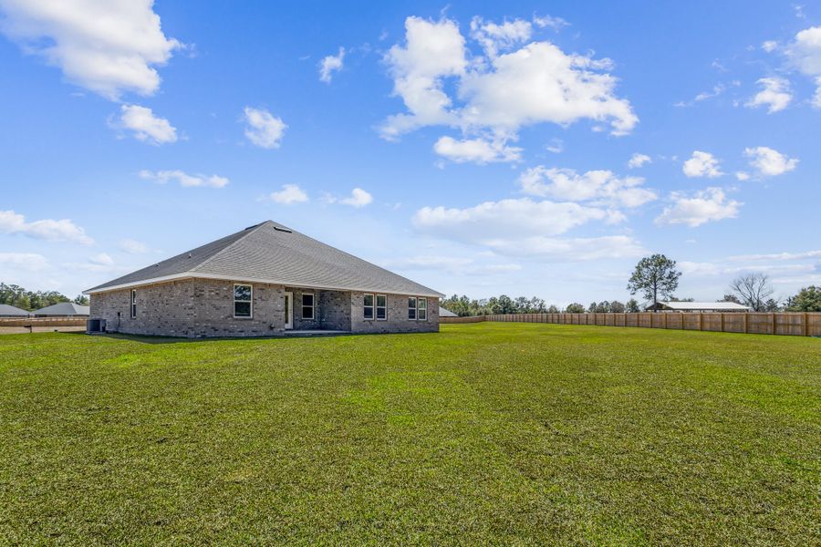 Representative exterior details of a home built from the The Turquoise by Herbst Homes in Walther Reserve, Milton (Image 69).