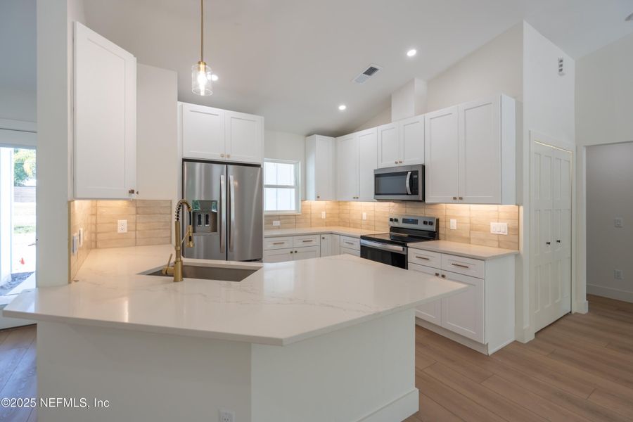 Furnished interior view inside a new home in , St. Augustine (Image 8).