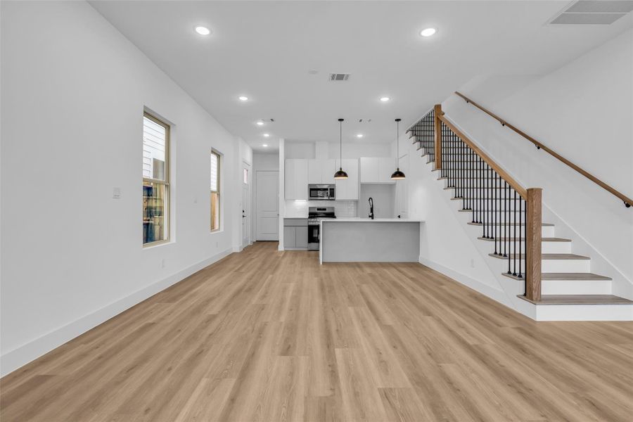 Spacious, unfurnished interior of a new home in , Houston (Image 24). Spacious, unfurnished interior of a new home in , Houston (Image 24).