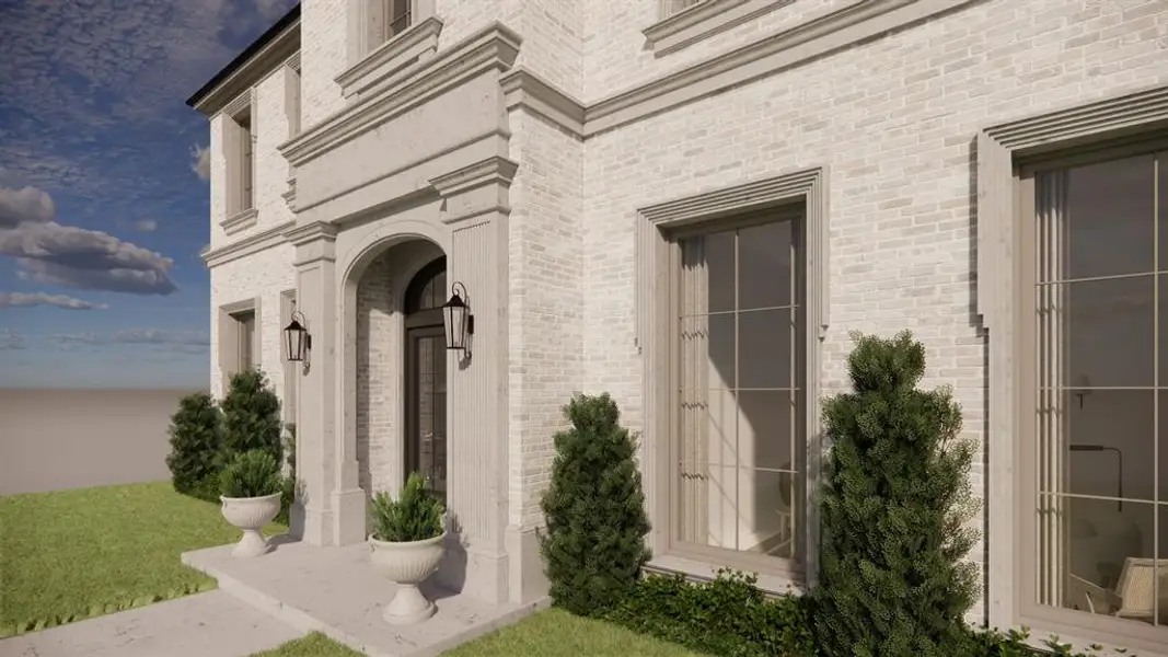 Exterior details and patio area of a home in , University Park (Image 3).