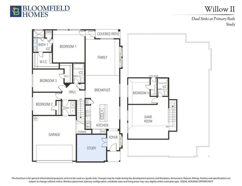 2D floor plan layout of this home in Georgetown at Kings Fort 50s, Kaufman, TX (Image 2). 2D floor plan layout of this home in Georgetown at Kings Fort 50s, Kaufman, TX (Image 2).