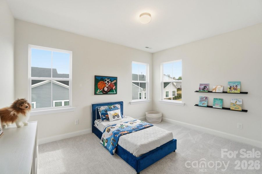 Furnished interior view inside a new home in , Belmont (Image 34).