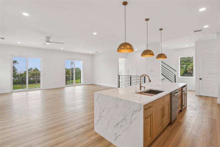 Furnished interior view inside a new home in , Tarpon Springs (Image 7). Furnished interior view inside a new home in , Tarpon Springs (Image 7).