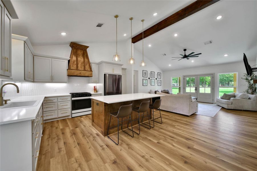 Furnished interior view inside a new home in , Splendora (Image 6).