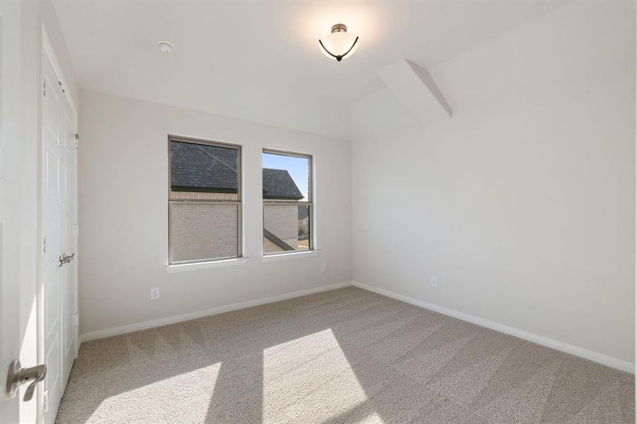 You'll find nicely sized secondary bedrooms in our 3207 floor plan.